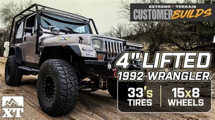 Can I fit 33s with a 2 inch lift?