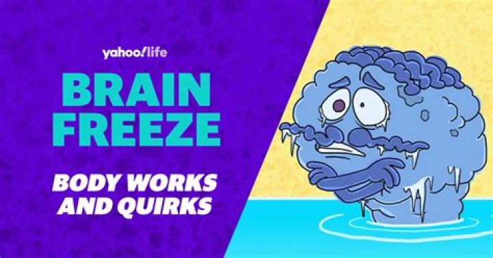 How can I prevent brain freeze?