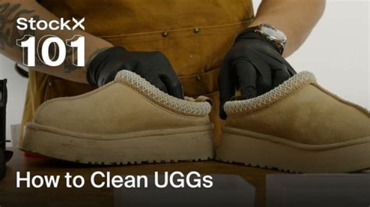 How do you get dirt stains out of UGG boots?