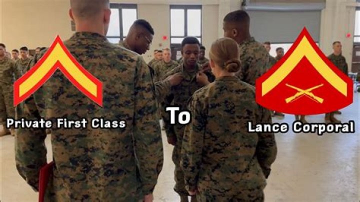 How do you get promoted to lance corporal?