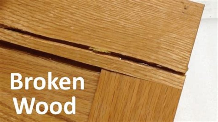 How do you repair a wood table?