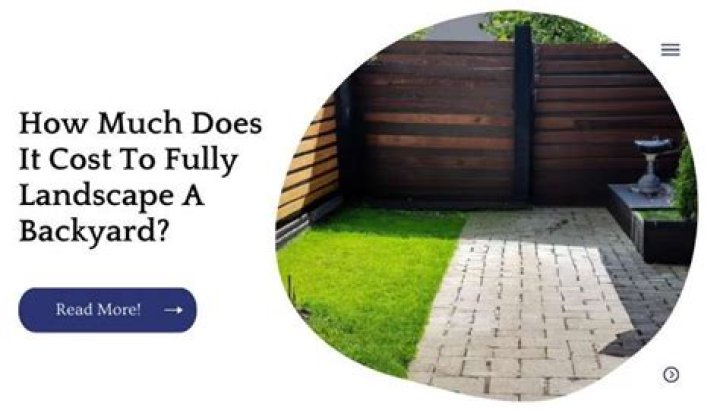 How much does it cost to design a backyard?