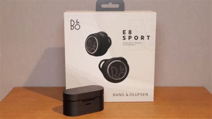 Is B&O e8 waterproof?
