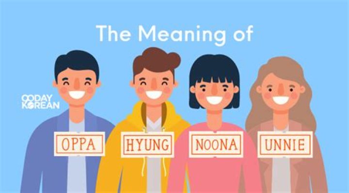 What's the difference between OPPA and Sunbae?