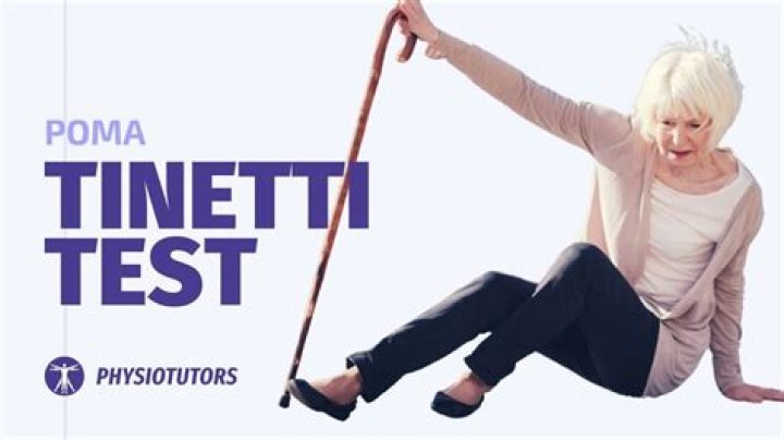 What does the Tinetti test measure?