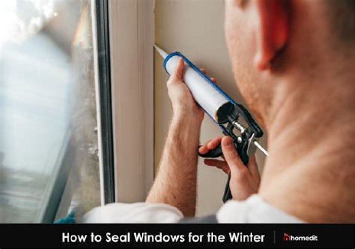 What is the best way to seal windows?