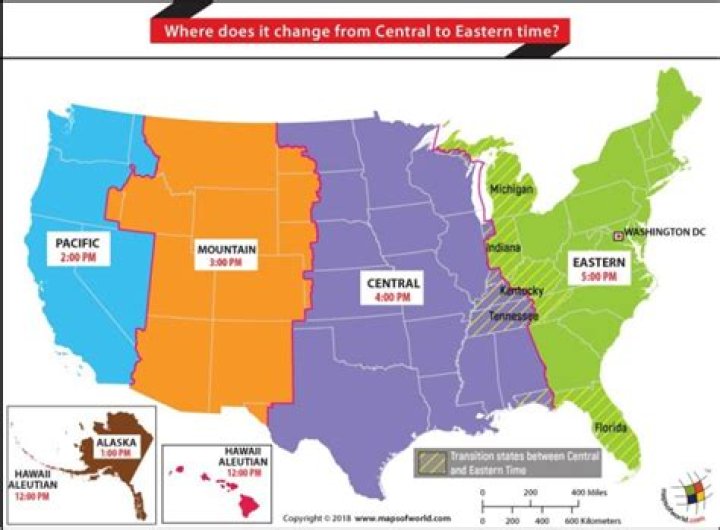 Where is Central US time?