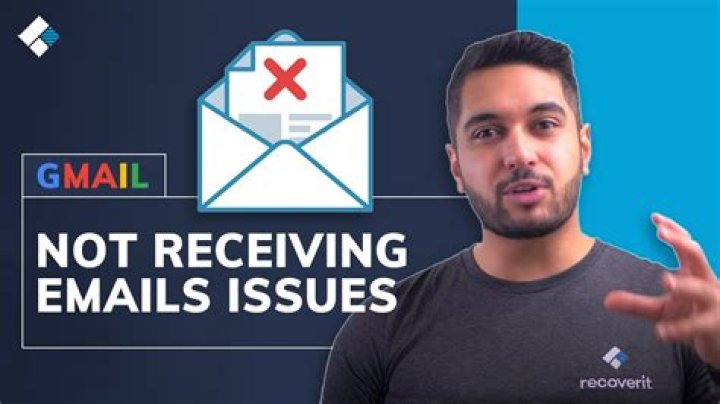 Why can I not receive emails?